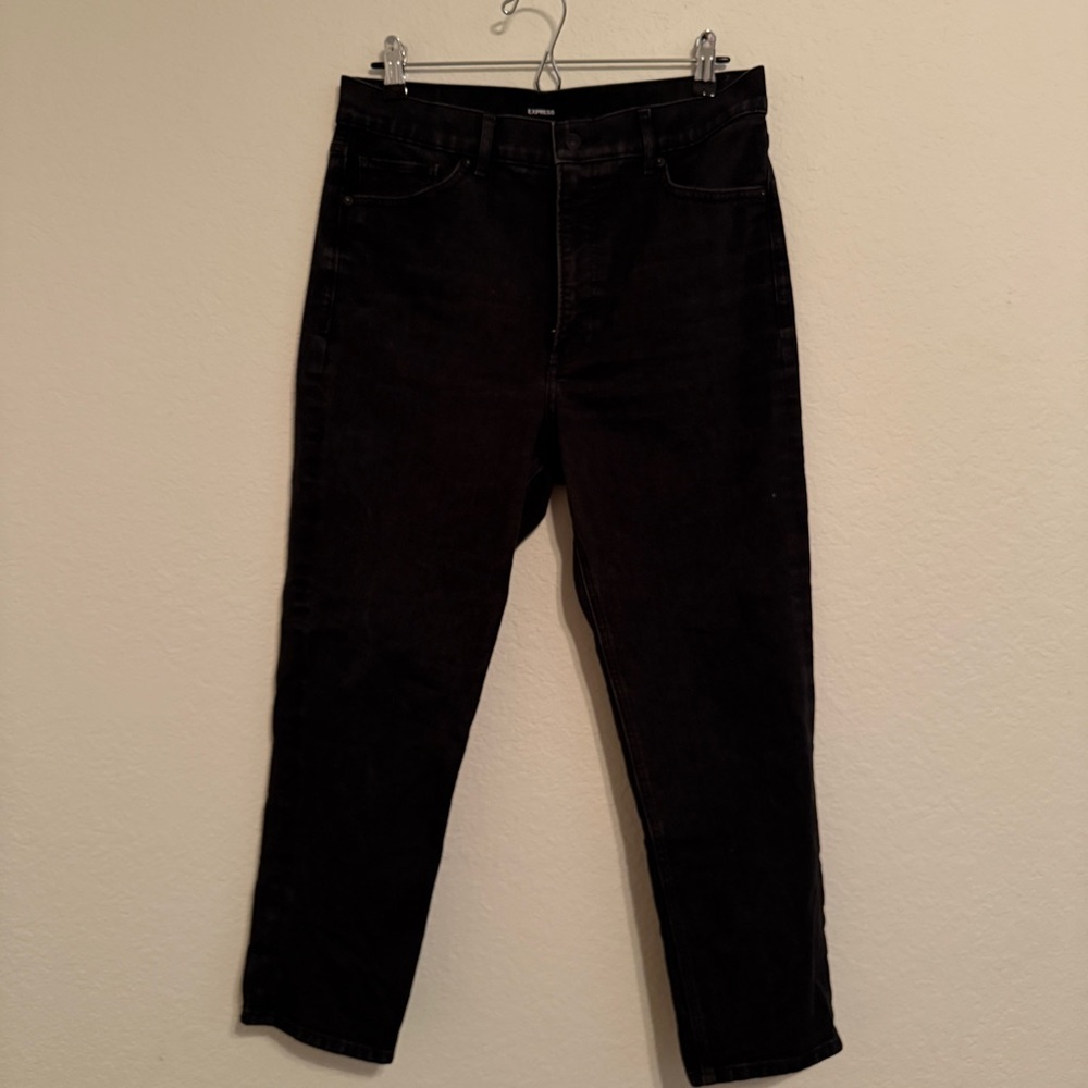 Express Mom Jean Super High Rise Jeans Size 10 - Picture 4 of 9